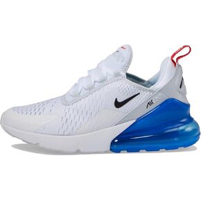 Nike Air Max 270 Little Kids 'Shoe (AO2372-407 ، Obsidian/White/White/Cobalt Bliss) الحجم 12 in Kuwait