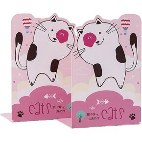 2 Pack Metal Bookends ، الرسوم المتحركة غير المنقولة الكاريكاتير غير المنقولة عن رواد الفضاء السدادة ، نهاية الكتاب المزخرف ذات الطابع الشديد بالخدمة ، تدعم رفوف الأطفال ، الغرفة ، المكتب ، الهدايا التعليمية in Kuwait