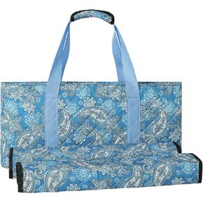 Empty Mahjongg Bag, Black Printed American Mahjong Bag with Two Wrappers(Case Only) in Kuwait