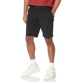 Lacoste Men's Slim Fit Stretch Cotton Bermuda Shorts, Dark Navy Blue, 33 in Kuwait
