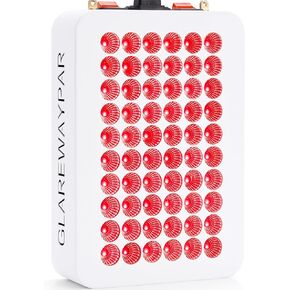 Red Light Therapy for Body Face, Infrared Light Therapy Light with RED 660nm, Near Infrared 850nm for Skin, Pain Relief, Anti-Aging, Energy, Black in Kuwait