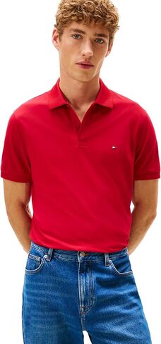 Tommy Hilfiger Men Sleve Short Dri Polo Drtts في ملاءمة منتظمة مع فتل الرطوبة وتمتد in Saudi Arabia