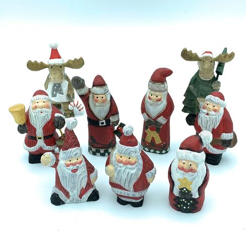 YEEYAYA Wood Sculpture Home Decor Wood Statue Wood Figurines Room Decor Hand Carved Wild Animals (Polar Bears Sleep) in Saudi Arabia