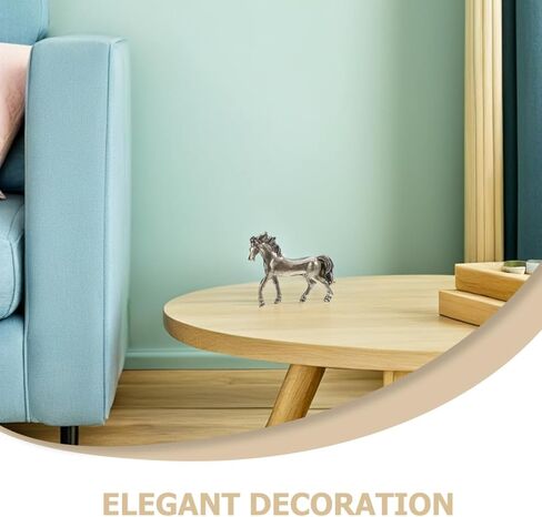 تمثال حصان نحاسي من كابيلوك - ديكور حصان فنغ شوي للمنزل والمكتب منحوتة حيوانات نحاسية فريدة من نوعها للثروة والنجاح in Kuwait