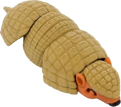 Colorful Articulated Armadillo – 3D Printed Fidget Toy for Stress Relief and Desk Fun – 4 Inch in Saudi Arabia