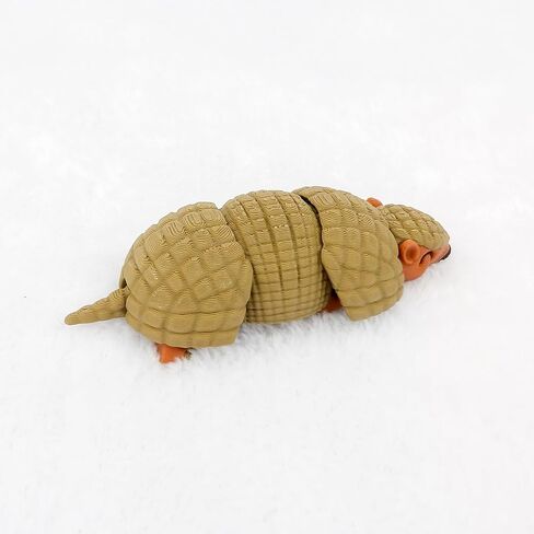 Colorful Articulated Armadillo – 3D Printed Fidget Toy for Stress Relief and Desk Fun – 4 Inch in Saudi Arabia