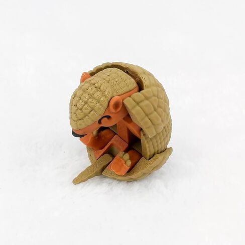 Colorful Articulated Armadillo – 3D Printed Fidget Toy for Stress Relief and Desk Fun – 4 Inch in Saudi Arabia