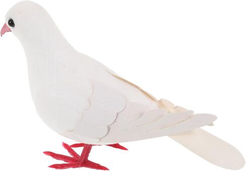 Artificial Pigeon Model Realistic Dove Figurine for Home and Garden Decor Garden Bird Statue Landscape Dove Decoration Outdoor Lawn Ornament in Saudi Arabia