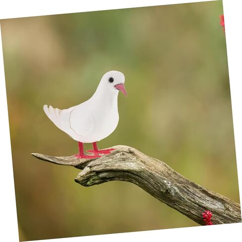 Artificial Pigeon Model Realistic Dove Figurine for Home and Garden Decor Garden Bird Statue Landscape Dove Decoration Outdoor Lawn Ornament in Saudi Arabia