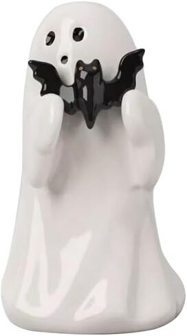 Halloween Ghost Figurine Cute Spooky Resin Ghost Statue Funny Ghost Ornaments Halloween Decorations Indoor Home Office Desk Decor in Saudi Arabia
