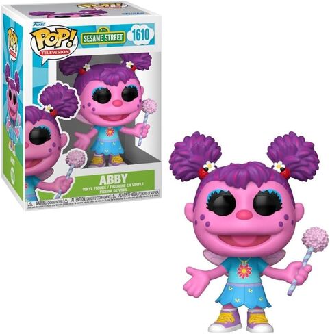 Funko POP TV: Sesame Street - Abby Cadabby - شخصية فينيل قابلة للتجميع - فكرة هدية - بضائع رسمية - للأطفال والكبار - عشاق التلفزيون - شخصية نموذجية لهواة الجمع والعرض in Saudi Arabia