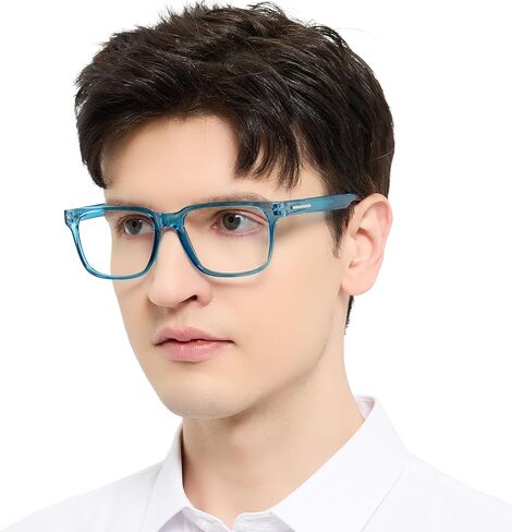 نظارات قراءة OCCI CHIARI للرجال +1.00 للقراء المربعين الأنيقين ذو الرأس الكبير in Saudi Arabia
