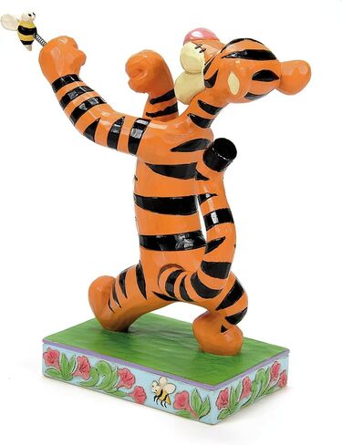 Enesco Disney Traditions by Jim Shore Winnie The Pooh Tigger Fighting a Bee Figurine, 5.5 Inch, Multicolor in Saudi Arabia