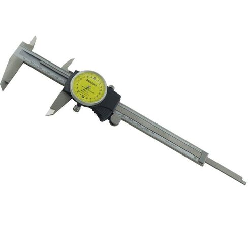 Mitutoyo 505-730 D15TX Dial Caliper, 2 mm/Rev, 0 mm-150 mm, 0.02 mm in Saudi Arabia