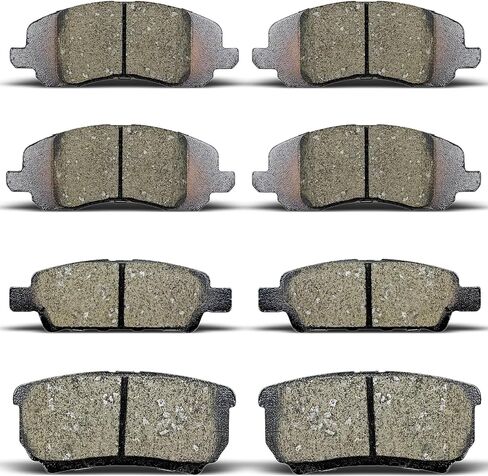 D1285 D1037 Front Rear Ceramic Brake Pads Sets Fit For Chrysler 200 / Sebring,For Dodge Avenger 2008-2014,For Dodge Caliber 2009-2012,For Jeep Compass 2009-2017,For Jeep Patriot 2009-2017 in Saudi Arabia