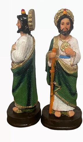 CHAVARIOS San Judas Tadeo 5 1/4 inches, 13.5 cm Statue Home Decor Religious R in Saudi Arabia