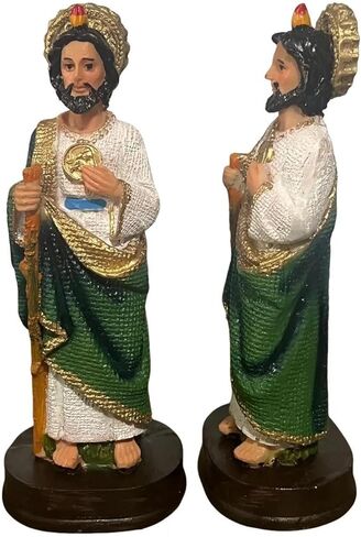 CHAVARIOS San Judas Tadeo 5 1/4 inches, 13.5 cm Statue Home Decor Religious R in Saudi Arabia