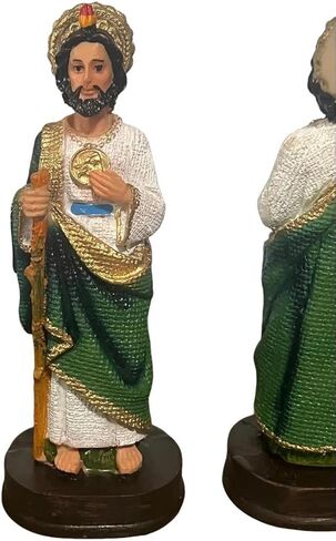 CHAVARIOS San Judas Tadeo 5 1/4 inches, 13.5 cm Statue Home Decor Religious R in Saudi Arabia
