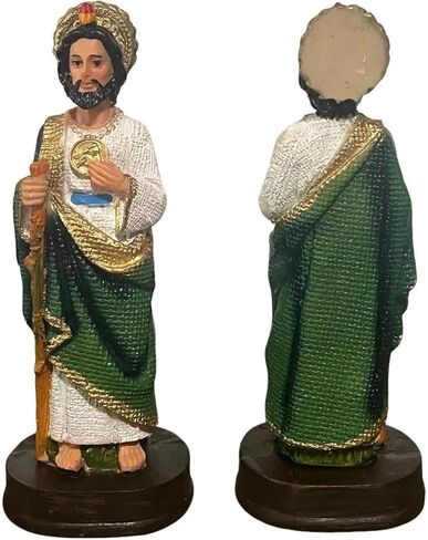CHAVARIOS San Judas Tadeo 5 1/4 inches, 13.5 cm Statue Home Decor Religious R in Saudi Arabia