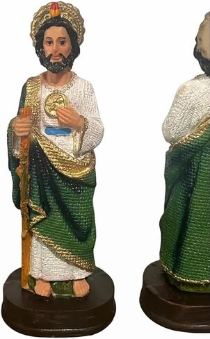 CHAVARIOS San Judas Tadeo 5 1/4 inches, 13.5 cm Statue Home Decor Religious R in Saudi Arabia
