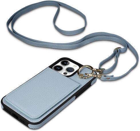 حافظة Keallce لهاتف iPhone 14 Pro Max مقاس 6.7 بوصة، حافظة محفظة كروس قابلة للفصل مع حامل بطاقات RFID، حلقة حامل 360 درجة، غطاء هاتف جلدي قابل للطي بحبل كتف للنساء لهاتف iPhone 14 Pro Max، بيج in Kuwait