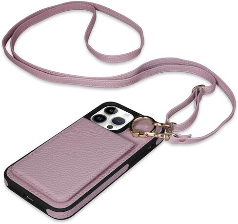 حافظة Keallce لهاتف iPhone 14 Pro Max مقاس 6.7 بوصة، حافظة محفظة كروس قابلة للفصل مع حامل بطاقات RFID، حلقة حامل 360 درجة، غطاء هاتف جلدي قابل للطي بحبل كتف للنساء لهاتف iPhone 14 Pro Max، بيج in Kuwait