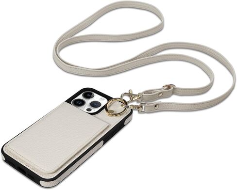 حافظة Keallce لهاتف iPhone 14 Pro Max مقاس 6.7 بوصة، حافظة محفظة كروس قابلة للفصل مع حامل بطاقات RFID، حلقة حامل 360 درجة، غطاء هاتف جلدي قابل للطي بحبل كتف للنساء لهاتف iPhone 14 Pro Max، بيج in Kuwait