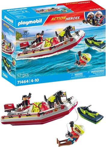 Playmobil Fireboat with Aqua Scooter in Saudi Arabia