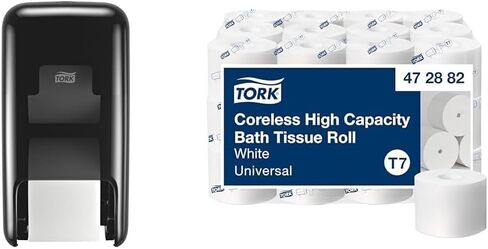 Tork Jumbo Toilet Paper Roll White T1, Advanced, 2-ply, 6 x 1600 feet, 12021502, 6 Count (Pack of 1) in Saudi Arabia
