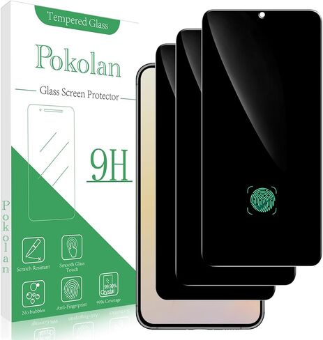 Pokolan [3 Pack Screen Protector for Samsung Galaxy A15 5G / A15 Tempered Glass, Touch Sensitivity, Bubble Free, Anti Scratch in Saudi Arabia