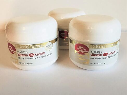 Colonial Dames Concentrated Vitamin E Moisturizing Cream 28,000 I.U. for Hydrating & Moisturizing Chapped Dry Skin & Fine Lines. in Saudi Arabia