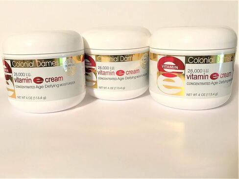 Colonial Dames Concentrated Vitamin E Moisturizing Cream 28,000 I.U. for Hydrating & Moisturizing Chapped Dry Skin & Fine Lines. in Saudi Arabia