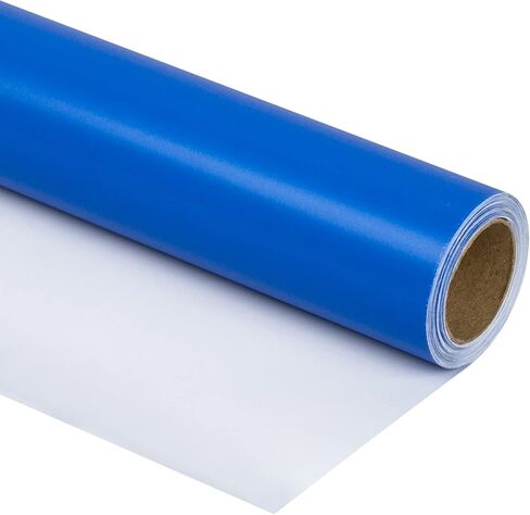Ruspepa Red Wrapp Paper Color Solid - Mini Roll - لحفل الزفاف والاستحمام والاستحمام والمبروك والعطلات - 17 بوصة × 32.8 قدمًا in Kuwait