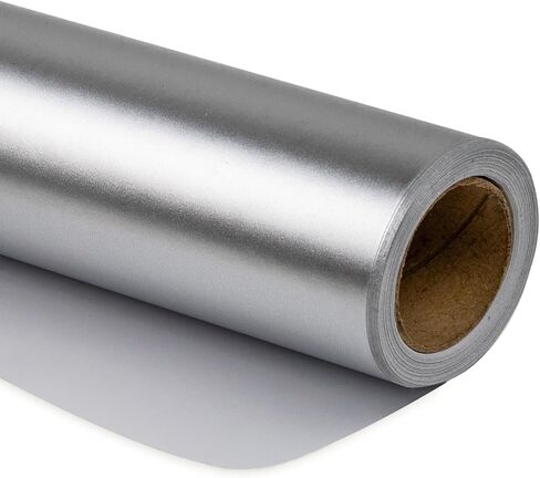 Ruspepa Red Wrapp Paper Color Solid - Mini Roll - لحفل الزفاف والاستحمام والاستحمام والمبروك والعطلات - 17 بوصة × 32.8 قدمًا in Kuwait