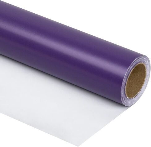 Ruspepa Red Wrapp Paper Color Solid - Mini Roll - لحفل الزفاف والاستحمام والاستحمام والمبروك والعطلات - 17 بوصة × 32.8 قدمًا in Kuwait