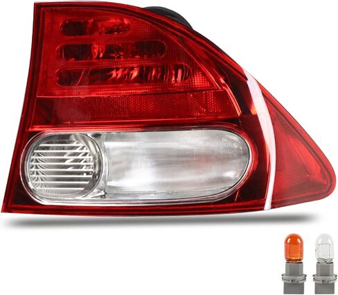 Tail Light Assembly Compatible With 2009 2010 2011 Honda Civic Sedan Hybrid Right Passenger Side Taillight Replaces 33501SNAA51 in Saudi Arabia