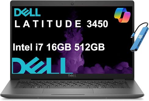 Dell Latitude 3540 3000 Business Laptop (15.6 "FHD ، Intel 13th Gen 10-Core I5-1335U ، 16GB RAM ، 512GB SSD) ، إضاءة الخلفية ، عمر البطارية الطويل ، Ethernet ، Wi-Fi 6e ، 1080p FHD Webcam ، Win 11 Pro ، Black-2024 in Saudi Arabia