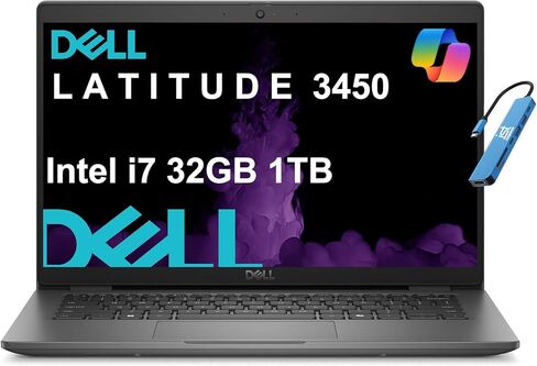 Dell Latitude 3540 3000 Business Laptop (15.6" FHD, Intel 13th Gen 10-Core i5-1335U, 16GB RAM, 512GB SSD), Backlit, Long Battery Life, Ethernet, Wi-Fi 6E, 1080p FHD Webcam, Win 11 Pro, Black – 2024 in Saudi Arabia