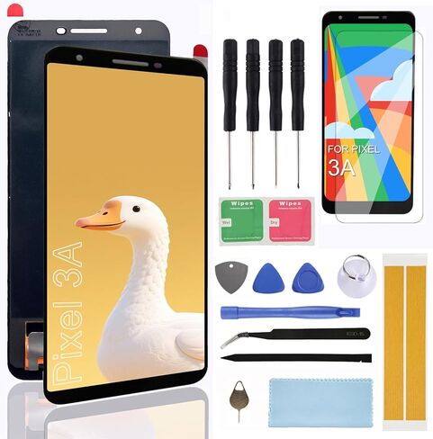لجوجل بكسل 3A قطع غيار للشاشة G020A G020E G020B 5.6 ''شاشة الكريستال السائل مجموعة رقمنة اللمس مع أدوات in Kuwait