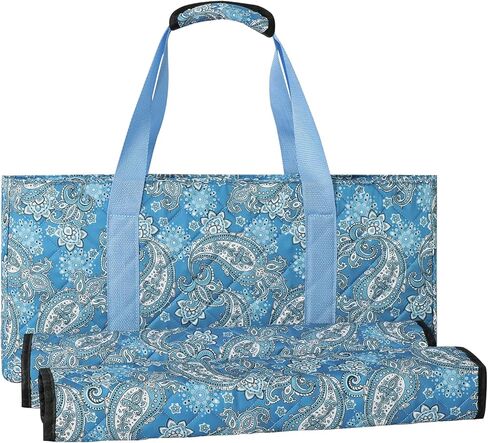 Empty Mahjongg Bag, Black Printed American Mahjong Bag with Two Wrappers(Case Only) in Kuwait