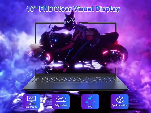 15.6 "جهاز كمبيوتر محمول للألعاب FHD مع AMD Ryzen 9 6900HX (8/16 ، حتى 4.9 جيجا هرتز) ، 32 جيجابايت من ذاكرة الوصول العشوائي DDR5 ، 1TB NVME SSD Windows 11 Pro Baptops ، Lacklit KB ، Privacy Camera ، USB-C ، Photerprint ، High-Proformance in Kuwait