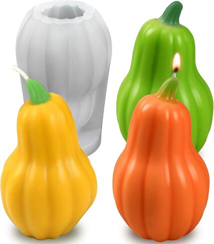 4 Pack Heart Candle Molds with Star Wavy Cylinder Shaped Silicone Molds for Candle Making, Home Party Décor Valentines Mothers Day Scented Candles Gypsum Wax Soap Flower Specimen Clay Resin Crafts in Kuwait