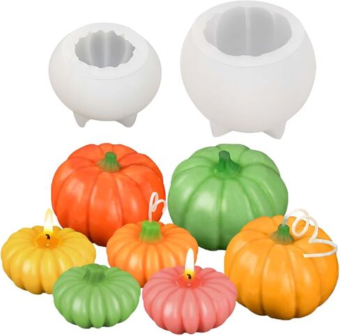 4 Pack Heart Candle Molds with Star Wavy Cylinder Shaped Silicone Molds for Candle Making, Home Party Décor Valentines Mothers Day Scented Candles Gypsum Wax Soap Flower Specimen Clay Resin Crafts in Kuwait