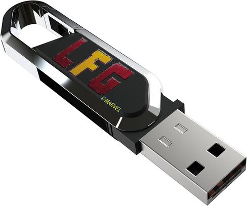 Marvel Deadpool Badge USB 32GB Clip Style Flash Drive in Saudi Arabia