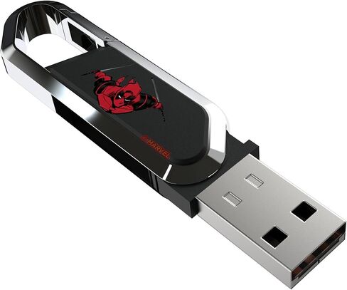 Marvel Deadpool Badge USB 32GB Clip Style Flash Drive in Saudi Arabia