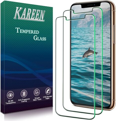واقي شاشة خصوصية Kareen 2 Pack لـ iPhone 13 Pro Max/iPhone 14 Plus 6.7 بوصة مضادة للتجسس ، فيلم زجاجي خاص ، 9 ساعات ، سهلة التثبيت ، خالية من الفقاعات ، ودية في الحالة in Kuwait