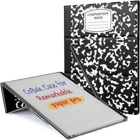 COBAK CASE for Paper PROPER PRO -WITH PEN ، وتخزين NIB ، وتصميم مريح للراحة المعززة للكتابة - الخيار الأمثل لحالة POPER PORE الرائعة مع حامل القلم （رمادي） in Kuwait