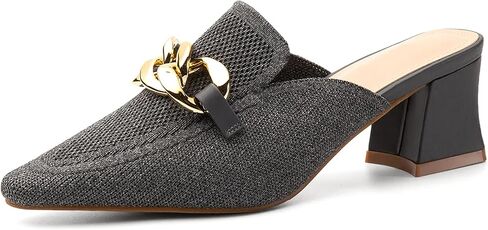 البغال الكعب المكتنزة في إصبع القدم المتمثل في إصبع القدم ، وملاءمة موس ، وصنادل مريحة على الأعمال التجارية والارتداء اليومي in Kuwait