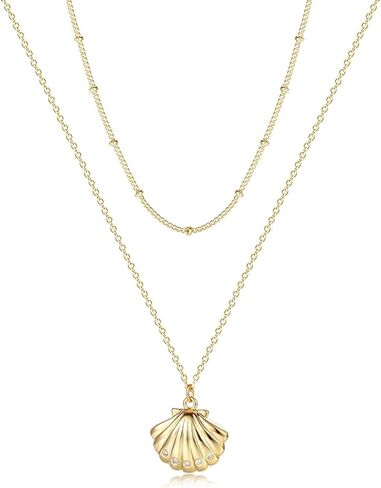 Fettero Gold Necklace for Women Pendant Necklace 14K Gold Plated Snake Pendant Dainty Animal Necklace Charm Delicate Snake Necklace for Everyday Jewelry in Kuwait