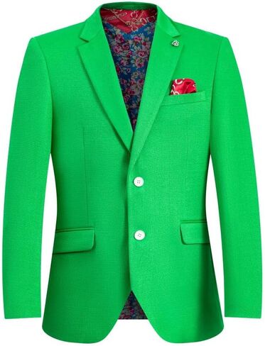 Elie Balleh Men’s Solid Blazer and Sports Coat, Premium Stylish & Comfortable with Natural Stretch, Distinctive Design, White X-Large in Saudi Arabia